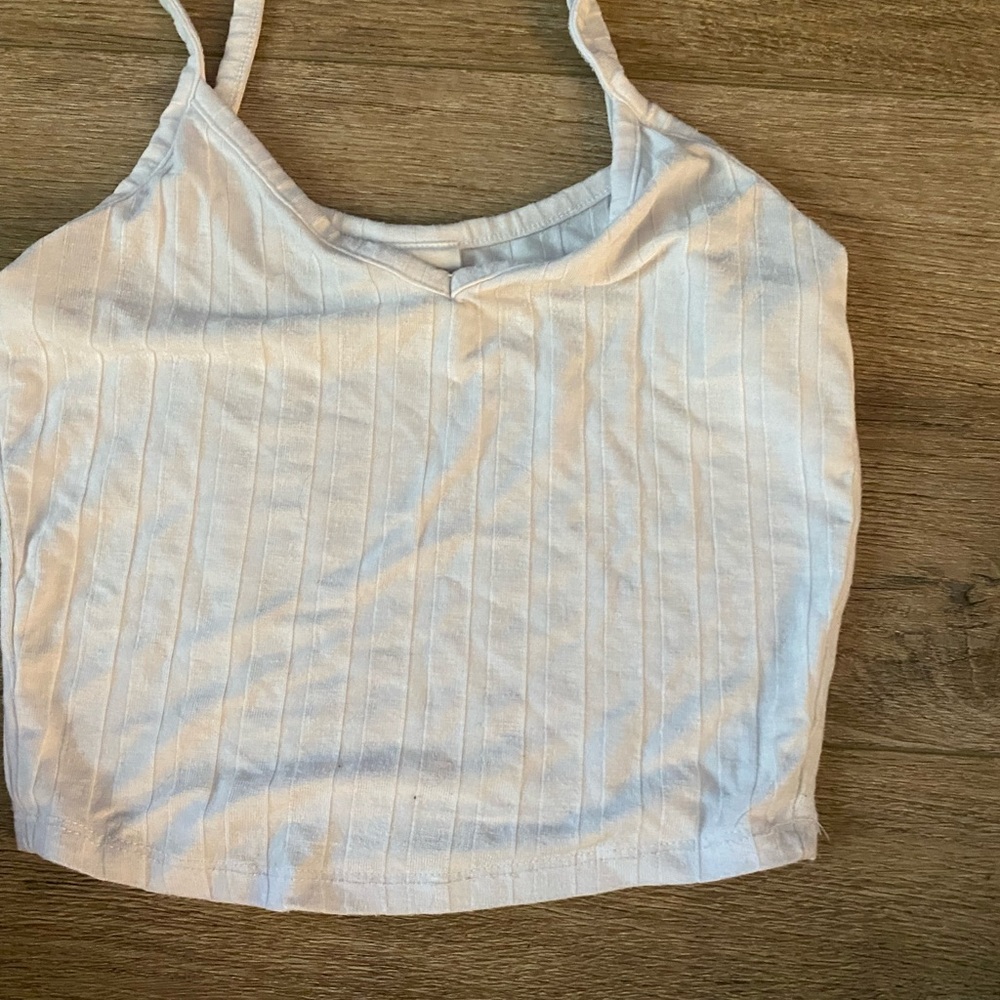 White tank top